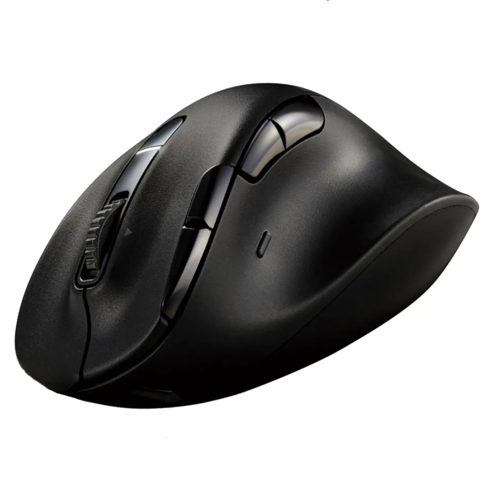 ELECOM EX-G PRO Ergonomic Mouse,Multi-Device Bluetooth or Wireless USB,Silent